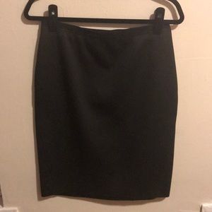 T Tahari black pencil skirt